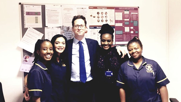 Visit By Alex Burghart, the Conservative Member of Parliament for Brentwood and Ongar